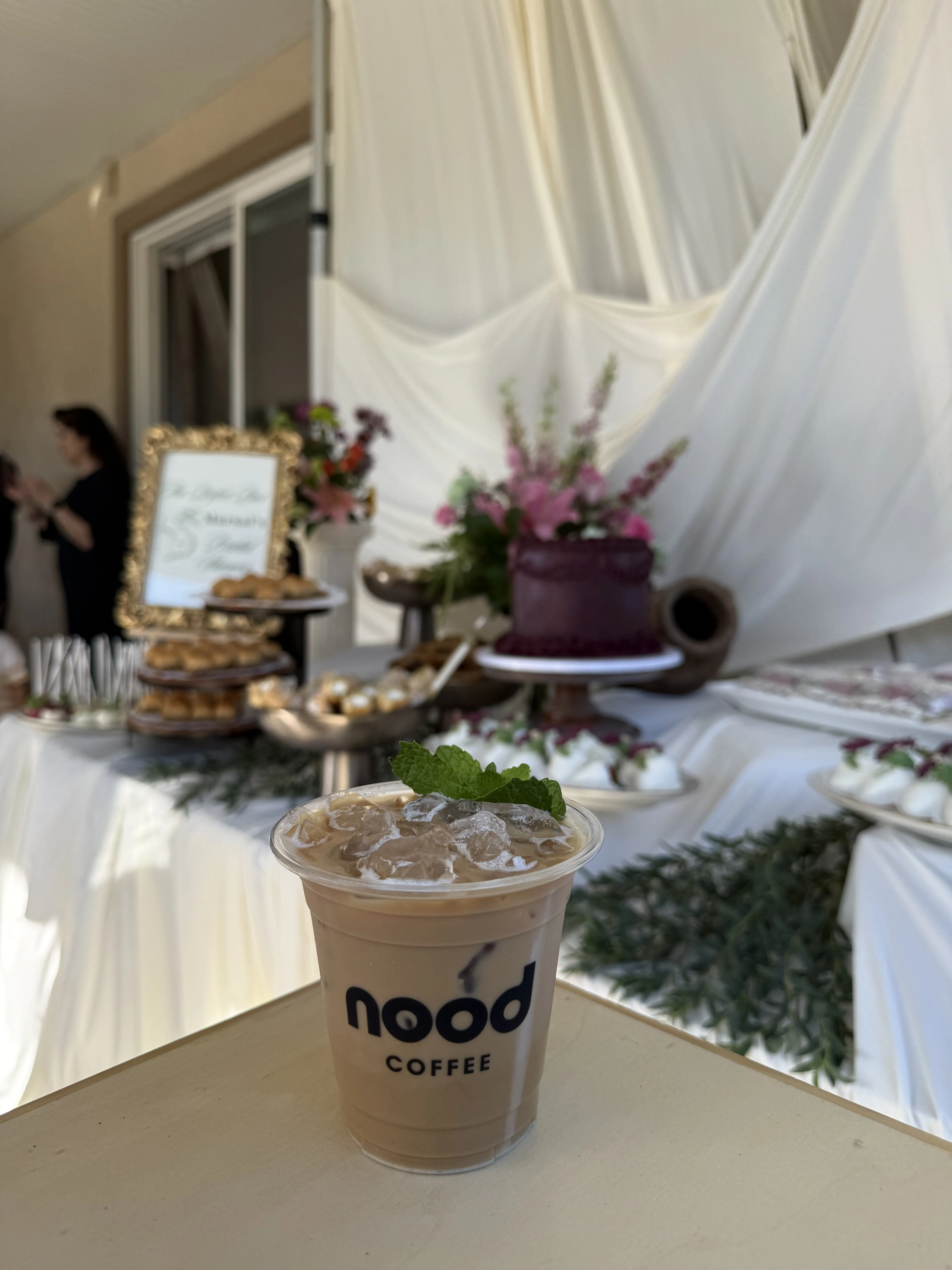 Nood Coffee event setup 7